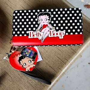 Betty Boop wristlet purse